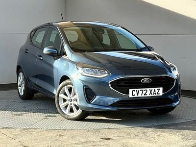 Used Ford Fiesta Trend 100 HP (73 kW) 2022 Blue Hatchback