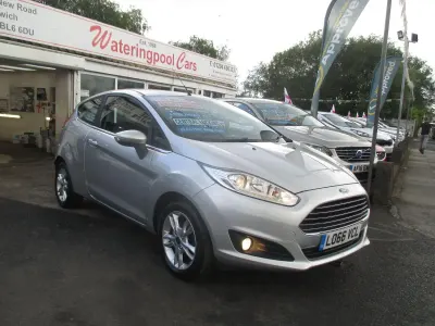 Used Ford Fiesta Zetec 2016 Silver Hatchback