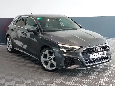 Begagnad Audi A3 S-Line 110 HK (80 kW) 2023 Grå Sedan