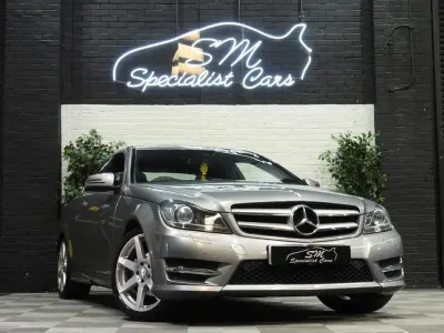Used Mercedes C220 Sport Edition 170 HP (125 kW) 2015 Silver Coupe