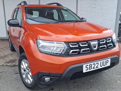 Used Dacia Duster Comfort 90 HP (66 kW) 2022 Orange SUV