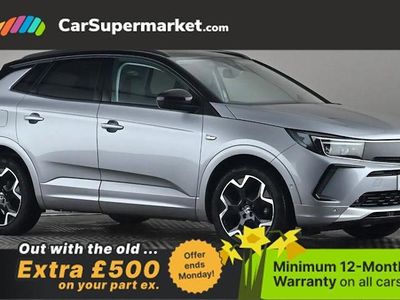 Used Vauxhall Grandland X Ultimate 131 HP (96 kW) 2024 Grey SUV