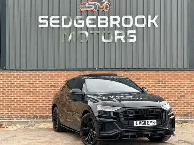 Used Audi Q8 Premium 286 HP (210 kW) 2018 Black SUV