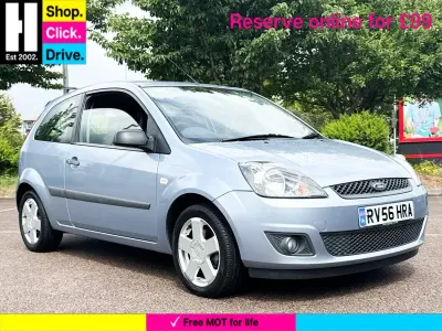 Used Ford Fiesta Zetec 80 HP (58 kW) 2006 Blue Hatchback