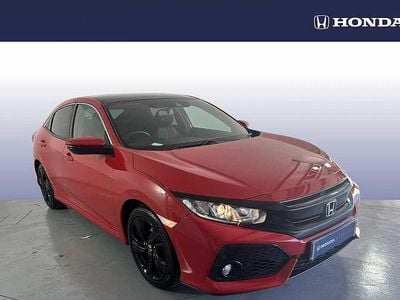 Used Honda Civic EX 129 HP (94 kW) 2019 Red