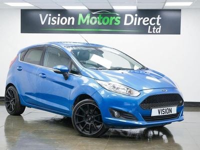 Blue Used 2014 Ford Fiesta Titanium Hatchback | £3,240 (Fair price)