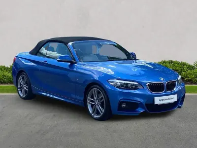 Used BMW 220 M Sport 187 HP (137 kW) 2018 Blue Cabriolet