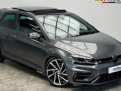 Begagnad VW Golf VII R 300 HK (220 kW) 2019 Grå Halvkombi