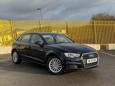 Black Used 2018 Audi A3 Sportback Performance Hatchback | £6,994 (Fair price)