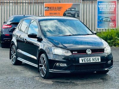 Black Used 2016 VW Polo GTI Hatchback | £11,895 (Fair price)