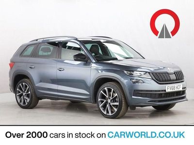 Grey Used 2018 Skoda Kodiaq SportLine SUV | £18,071 (Fair price)