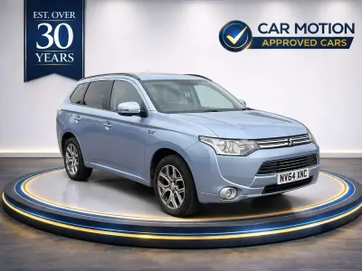 Used Mitsubishi Outlander P-HEV 2015 Blue Estate
