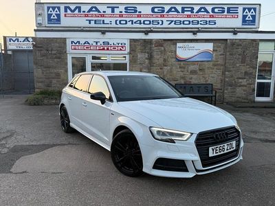 Used Audi A3 S-Line 150 HP (110 kW) 2016 White Hatchback