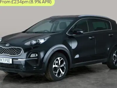 Begagnad Kia Sportage 136 HK (100 kW) 2021 Svart SUV