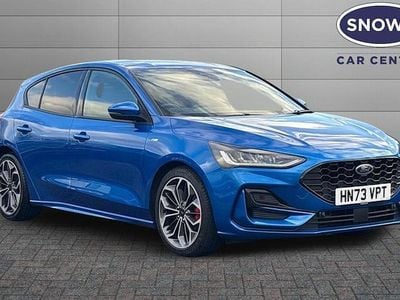 Blue Used 2024 Ford Focus ST-Line X Hatchback | £17,499 (Fair price)