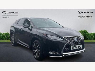 Black Used 2022 Lexus RX450h SUV | £36,997 (Fair price)