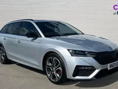 Used Skoda Octavia vRS 200 HP (147 kW) 2021 Silver
