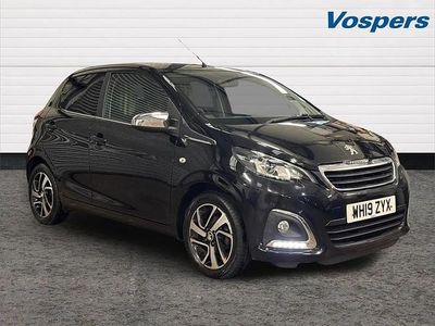 Used Peugeot 108 Collection 71 HP (52 kW) 2019 Black Hatchback