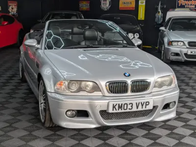 Used BMW M3 M Sport 333 HP (244 kW) 2003 Silver Cabriolet