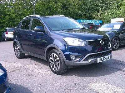 Used SsangYong Korando 178 HP (130 kW) 2015 Blue SUV
