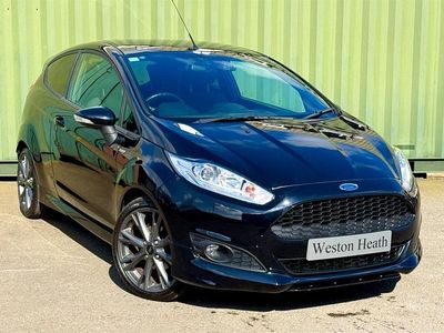 Used Ford Fiesta ST-Line 100 HP (73 kW) 2016 Black Hatchback