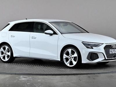 White Used 2023 Audi A3 S-Line Hatchback | £21,498 (Fair price)