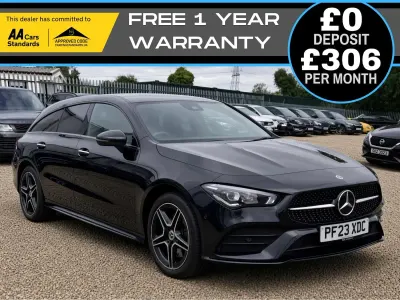 Used Mercedes CLA250e AMG Line Premium 2023 Black Coupe