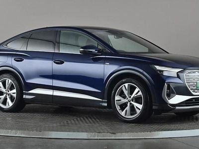 Used Audi Q4 e-tron S-Line 150 kW (204 HP) 2023 Blue SUV