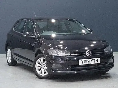 Used VW Polo SE 95 HP (69 kW) 2019 Black Hatchback
