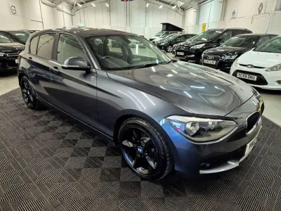 Begagnad BMW 116 Performance 2012 Grå Halvkombi