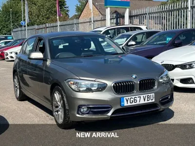 Used BMW 116 Sport Line 2017 Silver Hatchback