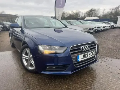 Used Audi A4 136 HP (100 kW) 2013 Blue Sedan