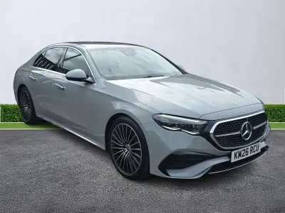 Used Mercedes E220 AMG Line Premium Plus 197 HP (144 kW) 2026 Grey Sedan