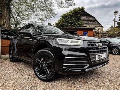 Used Audi Q5 S-Line 190 HP (139 kW) 2018 Black SUV