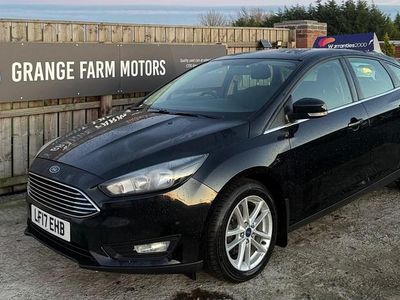 Black Used 2017 Ford Focus Zetec Hatchback | £2,999