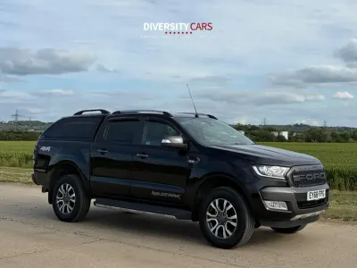 Used Ford Ranger Wildtrack 200 HP (147 kW) 2018 Black Pickup
