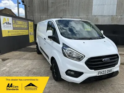 Used Ford Transit Custom Trend 130 HP (95 kW) 2022 White Van