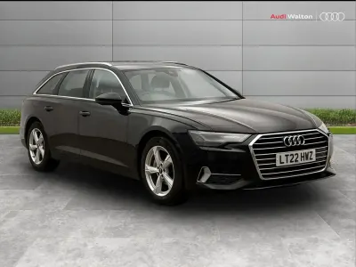 Used Audi A6 Sport 200 HP (147 kW) 2022 Black Estate