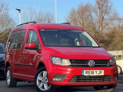 Used VW Caddy Maxi Life 2018 Red MPV
