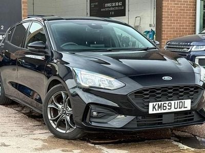Used Ford Focus ST-Line 125 HP (91 kW) 2019 Black Hatchback