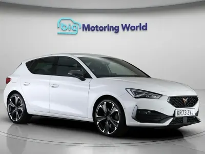 Used Cupra Leon VZ2 245 HP (180 kW) 2023 White Hatchback