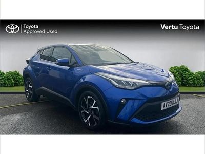 Used Toyota C-HR Design 122 HP (89 kW) 2020 Nebula blue (metallic paint) SUV