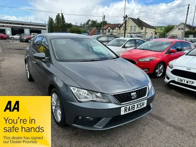 Used Seat Leon SE Dynamic 110 HP (80 kW) 2018 Grey Hatchback