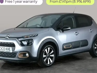 Used Citroën C3 PureTech 83 HP (61 kW) 2023 Grey Hatchback