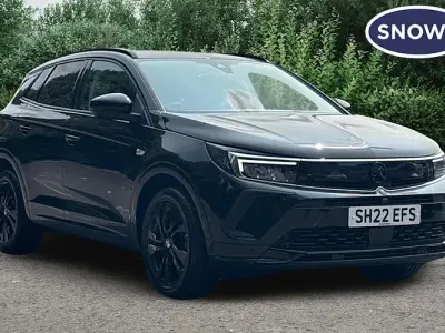 Used Vauxhall Grandland X GS Line 131 HP (96 kW) 2022 Black SUV