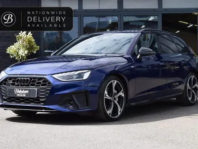 Used Audi A4 Black Edition 2022 Blue Estate