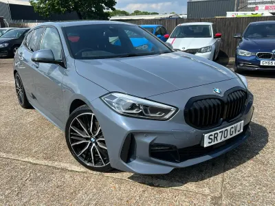 Used BMW 118 M Sport 147 HP (108 kW) 2021 Grey Hatchback