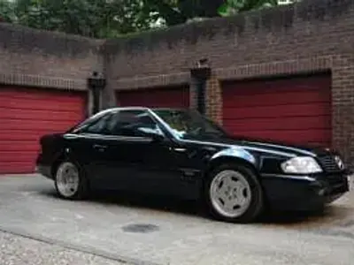 Used Mercedes SL600 394 HP (289 kW) 1998 Black Cabriolet