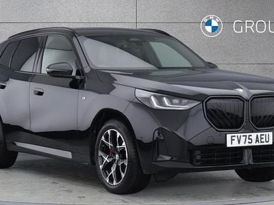 Black sapphire metallic paint Used 2025 BMW X3 M Sport SUV | £49,650 (Good price)