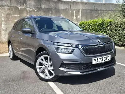 Used Skoda Kamiq SE L Executive 81 HP (59 kW) 2023 Graphite grey metallic SUV